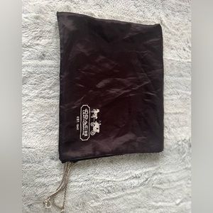 Coach Brown dust bag